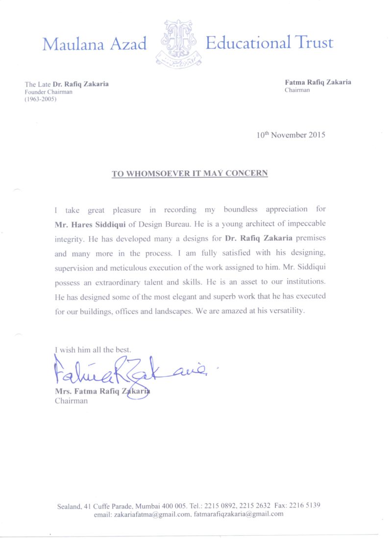 Maulana Azad Educational Trust.